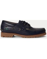 Polo Ralph Lauren - Ranger Leather Boat Shoes - Lyst