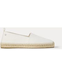 Ralph Lauren - Bosworth Linen-Silk Espadrille - Lyst