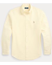 Polo Ralph Lauren - Custom Fit Striped Oxford Shirt - Lyst