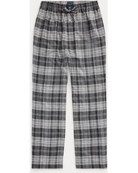 Polo Ralph Lauren Pantaloni da pigiama in flanella - Grigio