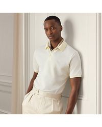 Ralph Lauren - Custom Slim Fit Piqué Polo Shirt - Lyst
