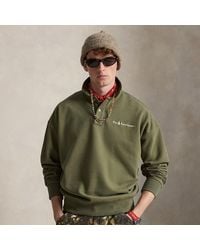 Polo Ralph Lauren - Relaxed Fit Logo Collared Sweatshirt - Lyst