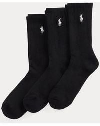 Polo Ralph Lauren - Cushioned Sport Crew Sock 3-Pack - Lyst