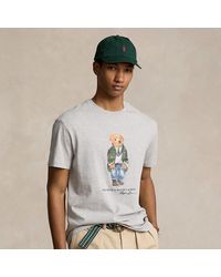 Polo Ralph Lauren - Classic Fit Jersey T-shirt Met Polo Bear - Lyst