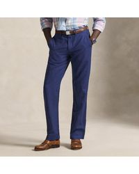 Polo Ralph Lauren - Bedford Classic Fit Linen-Cotton Trouser - Lyst