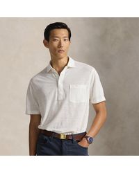 Polo Ralph Lauren - Standard Fit Linen Piqué Polo Shirt - Lyst