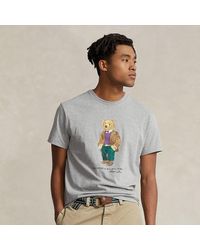 Polo Ralph Lauren - Bear Cotton-Jersey T-Shirt - Lyst