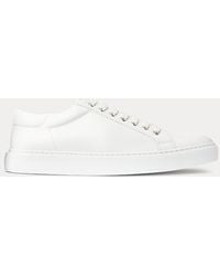 Ralph Lauren - Ralph Lauren Severn Calfskin Sneaker - Lyst