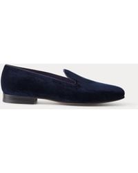 Ralph Lauren - Alonzo Velvet Slipper - Lyst