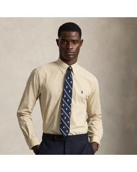 Polo Ralph Lauren - Custom Fit Striped Stretch Poplin Shirt - Lyst