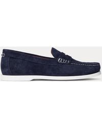 Polo Ralph Lauren - Merton Suede Penny Loafer - Lyst
