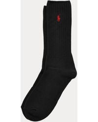 Polo Ralph Lauren - Calcetines De Media Caña Con Algodón - Lyst