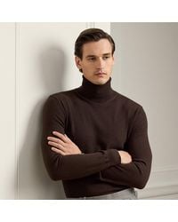 Ralph Lauren - Ralph Lauren Cashmere Turtleneck Sweater - Lyst