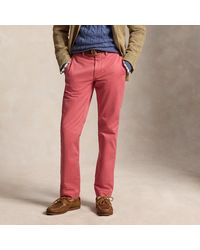 Polo Ralph Lauren - Stretch Straight Fit Washed Chino Pant - Lyst