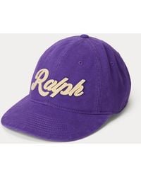 Polo Ralph Lauren - The Ralph Lauren Logo Twill Ball Cap - Lyst