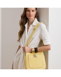 Ralph Lauren - Pebbled Leather Large Cameryn Crossbody - Lyst