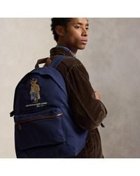 Polo Ralph Lauren - Polo Bear Canvas Backpack - Lyst