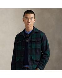 Polo Ralph Lauren - Plaid Wool-Alpaca Tweed Overshirt - Lyst