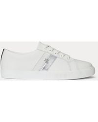 Ralph Lauren - Sneaker Janson Ii Mit Metallic-Besatz - Lyst