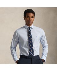 Polo Ralph Lauren - Custom Fit Striped Poplin Shirt - Lyst