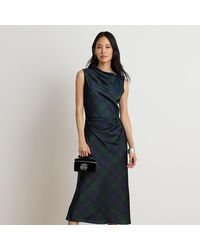 Ralph Lauren - Watch Satin Charmeuse Dress - Lyst