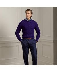 Ralph Lauren - Gregory Hand-Tailored Wool Serge Trouser - Lyst