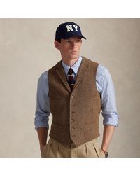 Polo Ralph Lauren - Wool Herringbone Waistcoat - Lyst