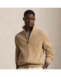 Polo Ralph Lauren - Wool-Cashmere Full-Zip Jumper - Lyst