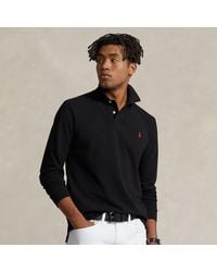 Polo Ralph Lauren - Custom-Slim-Fit Piqué-Poloshirt - Lyst