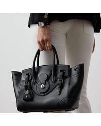 Ralph Lauren - Tasche Soft Ricky 27 Aus Kalbsleder - Lyst
