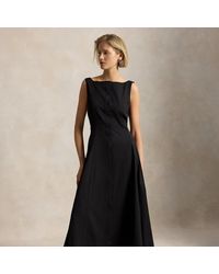 Polo Ralph Lauren - Abito a pannelli in cotone - Lyst