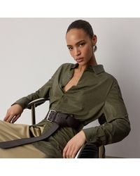 Ralph Lauren - Adrien Relaxed Fit Embellished Shirt - Lyst