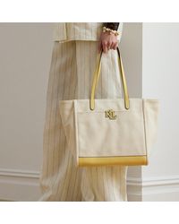 Ralph Lauren - Canvas Large Cameryn Tote Bag - Lyst
