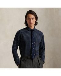 Polo Ralph Lauren - Camicia in twill scozzese Custom-Fit - Lyst