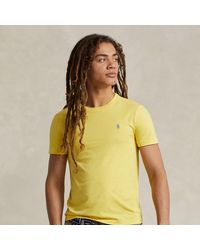 Polo Ralph Lauren - Custom Slim Fit Jersey Ronde Hals T-shirt - Lyst