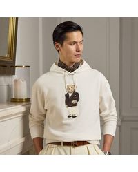 Ralph Lauren - Ralph Lauren Polo Bear Cotton-Cashmere Fleece Hoodie - Lyst