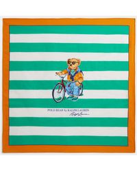 Polo Ralph Lauren - Polo Bear Striped Cotton Bandanna - Lyst