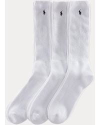 Polo Ralph Lauren - 3 Pares De Calcetines Largos - Lyst