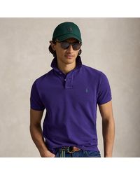 Polo Ralph Lauren - The Iconic Custom Slim Fit Mesh Polo - Lyst
