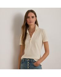 Ralph Lauren - Piqué Polo Shirt - Lyst