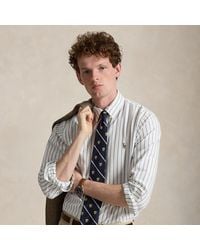 Polo Ralph Lauren - Custom Fit Striped Oxford Shirt - Lyst