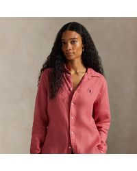 Polo Ralph Lauren - Classic Fit Linnen Overhemd - Lyst