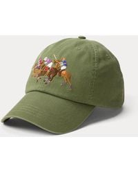 Polo Ralph Lauren - Triple-Pony Twill Ball Cap - Lyst