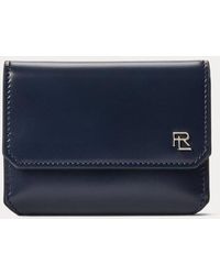 Ralph Lauren Collection - Rl Box Calfskin Small Vertical Wallet - Lyst