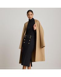 Ralph Lauren - Stretch Ponte Sailor Pencil Skirt - Lyst