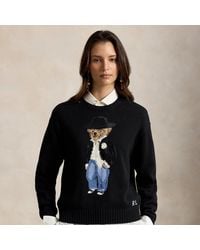 Ralph Lauren - Holiday Polo Bear Cotton Crewneck - Lyst