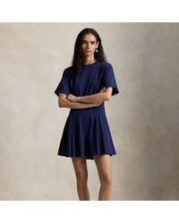 Polo Ralph Lauren - Shaped Cotton Jersey T-Shirt Dress - Lyst