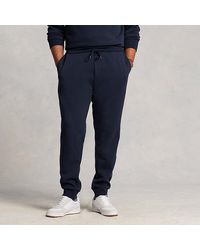 ralph lauren double knit joggers grey