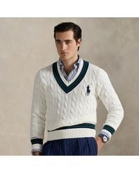 Polo Ralph Lauren - Wimbledon Umpire Cricket Jumper - Lyst