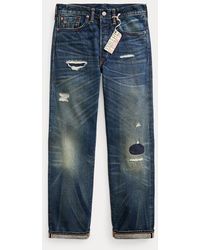 RRL - Straight-Fit Jeans mit Hawley-Waschung - Lyst